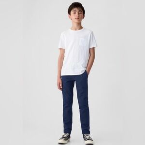 Gap Kids Uniform Skinny Khakis in Elysian blue